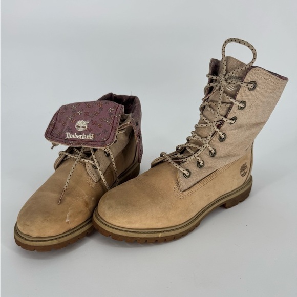 Women's Timberland® Authentics Waterproof Roll-Top Boot Size 9 - Picture 2 of 11